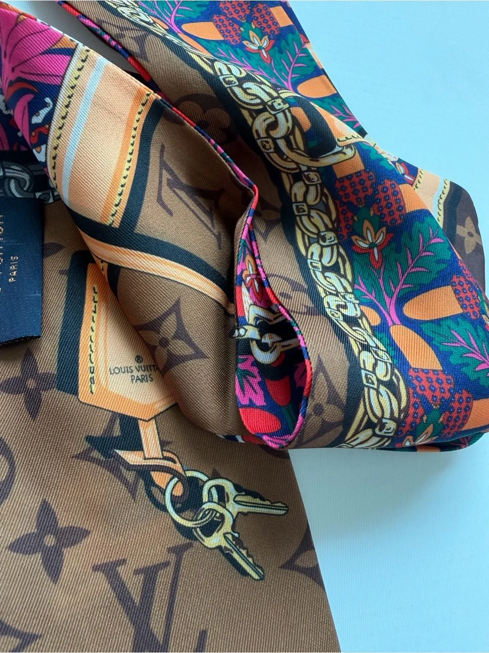 Louis Vuitton silk scarf